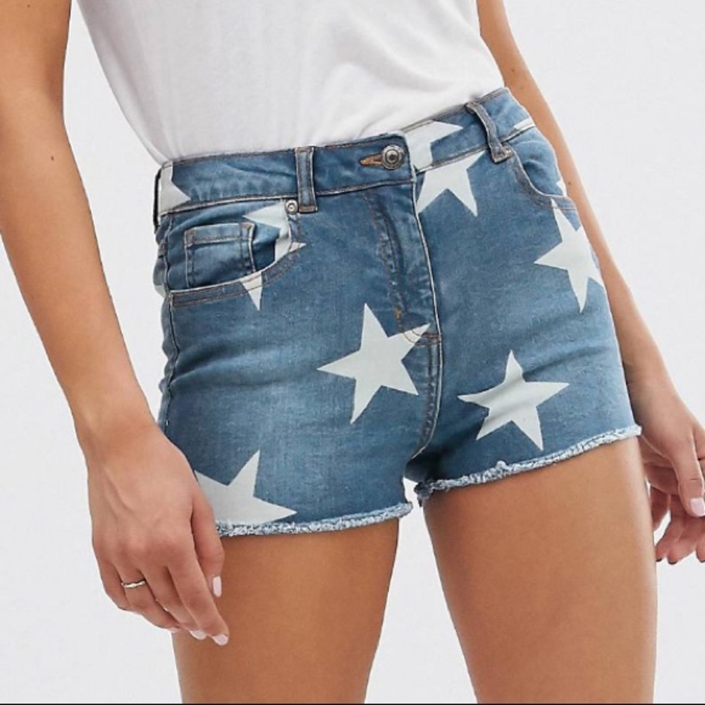 NTW Jean Shorts 4th of July